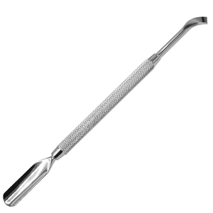 Double Ended Stainless Steel <b>Cuticle</b> <b>Pusher</b> with <b>Nail</b> Cleaner Professional Tools for Manicure Pedicure <b>Nail</b> Care - Product Image 3