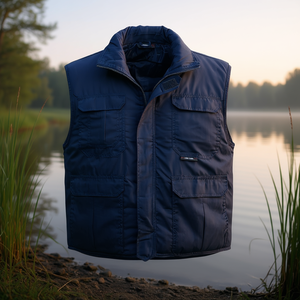 Chaleco de Pesca CRAFTLAND Talla M Azul, Chaleco Trucker Undeloh - Product Image 3