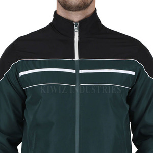 Chándal Deportivo de Invierno para Hombre, Talla Grande, con Cierre, de Alta Calidad, Transpirable, 100% Algodón, para Entrenamiento en el Gimnasio, Venta al Por Mayor OEM - Product Image 5