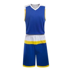 Ensemble d'uniformes de basket-ball sublimés personnalisés, maillots et shorts respirants avec broderie, options de taille plus disponibles - Product Image 4