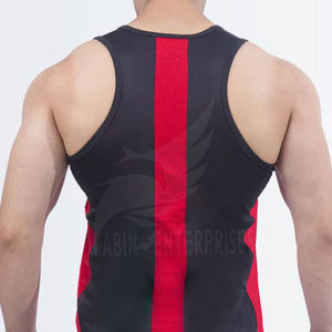 Nouveauté : Débardeurs de sport décontractés pour hommes, tricotés, personnalisables, en polyester et coton, confortables, de haute qualité, pour l'été - Product Image 6