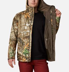 Vêtements de chasse professionnels résistants à l'eau |   Veste à capuche en polaire camouflage en tissu silencieux - Product Image 4