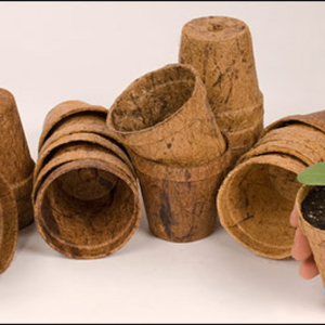 Ollas de fibra de coco natural al por mayor de Vietnam - Product Image 2