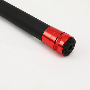 Canne à pêche télescopique durable 55% carbone/verre ISO à action rapide 4 pièces avec cadre en acier inoxydable filet d'atterrissage en nylon blanc - Product Image 6