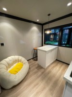 Expédition immédiate : Maison mobile modulaire préfabriquée en acier galvanisé isolé de 30 ou 40 pieds, extensible, type conteneur, 2, 3 ou 4 chambres