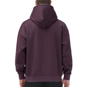 เสื้อฮู้ดซักกรดสำหรับผู้ชายผ้าคอตตอนใส่สบายปรับแต่งโลโก้ได้100% - Product Image 2