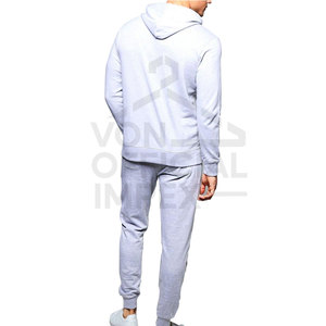 ชุดวอร์มปักลายสำหรับผู้ชายชุดวอร์มเข้ารูปผ้าฝ้ายโพลีเอสเตอร์สำหรับผู้ใหญ่ดีไซน์ตามสั่ง - Product Image 6