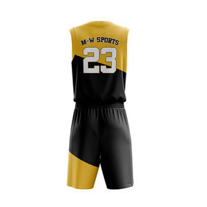 New Factory Direct Custom Reversible Basketball Match Uniform Jerseys Breathable Polyester Printed Team Design Plus Size Quick - Product Image 2