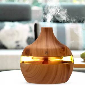 Humidificateur à brume froide Myrva 5L, mini humidificateur d'air portable en bois pour intérieur et extérieur - Product Image 3