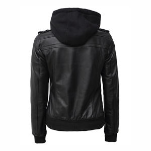 Outerwear Fashion Style Model Casual Leather Women's Jackets Premium Quality Product Women's Leather Jackets - Product Image 4