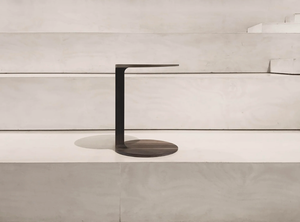 Bàn tròn bằng gỗ nội thất bằng gỗ Tếch hiện đại Thiết kế tối giản phòng khách giọng thủ công bền nhỏ gọn vượt thời gian - Product Image 2