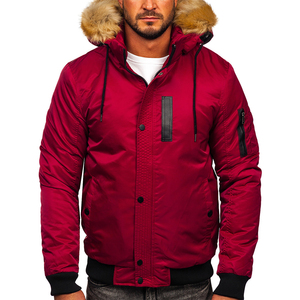 Abrigo impermeable ultraligero personalizable para hombre, chaqueta acolchada con logotipo OEM, ropa de invierno de lona de talla grande para aventuras al aire libre - Product Image 1