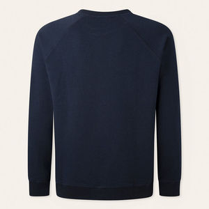 Moda Streetwear hombres cuello redondo sudadera hombres algodón sudadera de gran tamaño en blanco francés Terry precio al por mayor sudaderas con capucha - Product Image 5