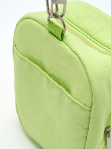 ITA Fashion Nylon Open Portable Display Tote <b>Bag</b> with <b>Transparent</b> Window for Cosmetic Use - Product Image 2