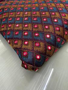 Tissu de travail de miroir lourd Phantom Katli de haute qualité partout dans la conception pour la fête de mariée de fête porter des robes Sarees - Product Image 4