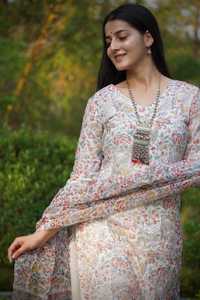 Traje de Salwar Kameez, nuevo diseñador, trajes de Salwar indios paquistaníes e indios paquistaníes Salwar Kameez, vestido de trabajo bordado - Product Image 3