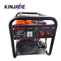 Soudeuse portable à moteur 160A DC pour soudage à l'arc, générateur pour la construction, la réparation et l'entretien agricole K1000GiW 50Hz