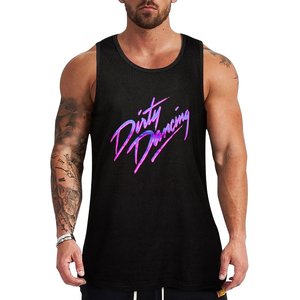 Dirty Dancing Logo Débardeur vêtements de sport hommes sans manches T-shirts pour hommes - Product Image 1