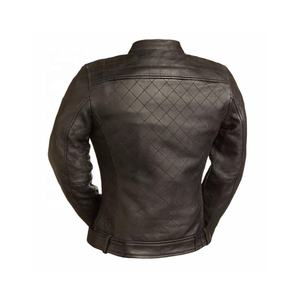 2024 recién llegado abrigo de cuero negro de talla grande chaqueta de moto de invierno para mujer ropa deportiva para actividades de carreras de motos - Product Image 2