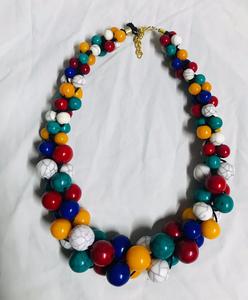 Collares de cuentas de resina atractivos hechos a medida en cuentas multicolores adecuados para diseñadores de joyas y tiendas de cuentas para reventa - Product Image 3