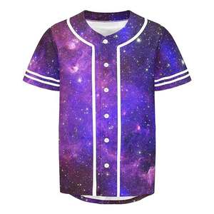 Camiseta de béisbol de nuevo diseño de alta calidad para hombre, uniforme multicolor personalizable con impresión de logotipo definida por el usuario - Product Image 1