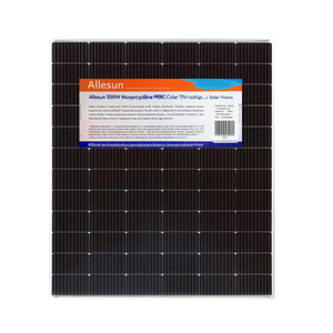 Panneau solaire monocristallin PERC Allesun 550W avec certification TUV, verre de qualité industrielle - Product Image 2