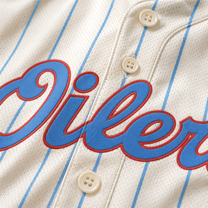 Custom Men's White Pinstripe <b>Baseball</b> Uniform <b>Set</b> Sublimation Jersey & Pants Breathable Polyester Team Wear OEM Wholesale - Product Image 6