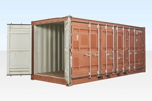 Contenedor de Almacenamiento Seco de Acero Corten de 20 pies Disponible para la Venta a Precios Bajos - Product Image 5