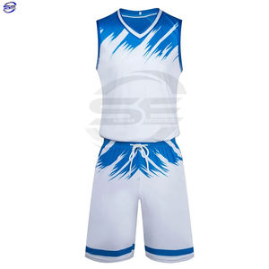 Uniforme de baloncesto al aire libre transpirable de secado rápido, ropa deportiva, conjunto de uniforme de baloncesto por sublimación de la mejor calidad - Product Image 1