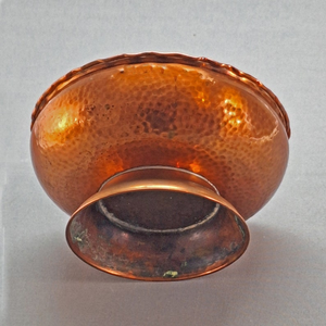 Cuenco de Cobre Vintage de Lujo de la India para Vajilla de Hotel y Restaurante con Acabado Dorado Pulido Disponible al Mejor Precio - Product Image 5