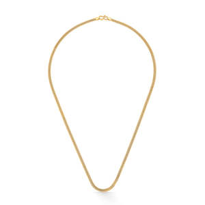 Collier chaîne religieux plaqué or 18 carats avec perles et diamants, classique, unisexe, cadeau de mariage - Product Image 2
