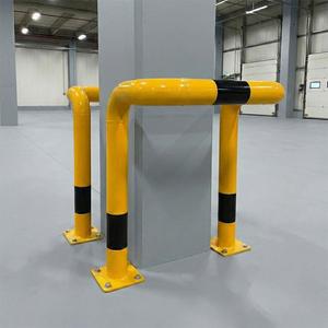 Barre de protection à deux pieds 60 x 50 cm en métal durable - Product Image 4