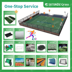 50mm Sports Football Herbe SKYJADE Tevbs-Jin <span class=keywords><strong>gazon</strong></span> synthétique Professionnel Chine <span class=keywords><strong>gazon</strong></span> artificiel Usine <span class=keywords><strong>gazon</strong></span> coût - Product Image 3