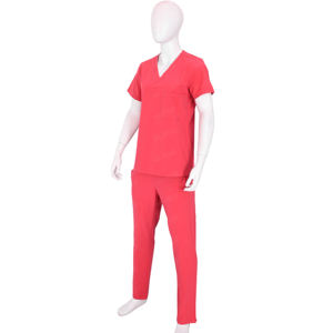 Uniformes Médicos de Manga Corta Blaze Fight Wear Premium para Personal Médico, Diseño para Hospitales y Centros de Salud, Poliéster/Algodón - Product Image 4