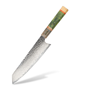 Cuchillo de Chef de Acero de Damasco con Mango de Madera Octagonal de 8 Pulgadas, Nuevo Modelo 2025, OEM PRESTIGE BLADES, con 67 Capas, Ambidiestro, Apto para Lavavajillas - Product Image 2