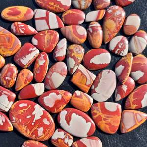 Vente en gros de cabochons de jaspe Noreena, lot de 100% pierres précieuses naturelles polies pour créateurs de bijoux - Product Image 4