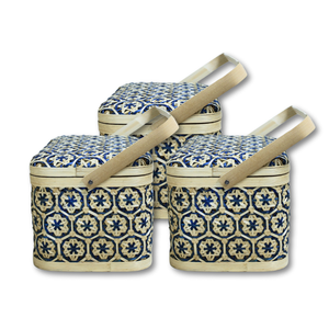 Hot Selling Export From Vietnam <b>Bamboo</b> Storage <b>Baskets</b>: Beautiful and Eco-Conscious Design with High Quality - Product Image 1