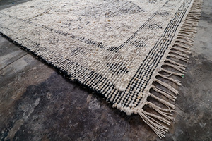 Proveedor profesional de alfombra de lana cardada antideslizante moderna para sala de estar, tamaño personalizado, alta demanda, calidad fabulosa, precio de mercado - Product Image 3