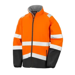 Giacca Softshell Stampabile con Caratteristiche di Sicurezza, Articolo Promozionale per Attrezzatura di Sopravvivenza - Product Image 3