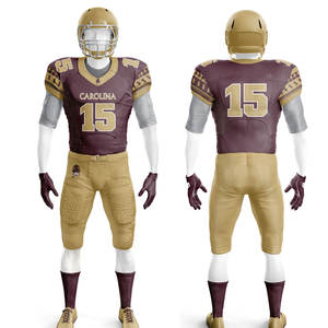 Alta calidad sublimación uniforme de fútbol americano al por mayor personalizado Jersey pantalones jóvenes adultos hombres mujeres equipo desgaste - Product Image 4