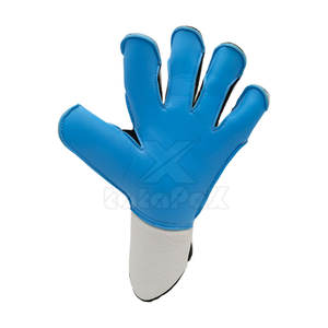 Professional American Football Goalkeeper Gloves High Quality Leather Waterproof Moisture-Wicking Adjustable Wrist <b>Strap</b> - Product Image 5