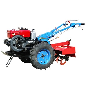 รถแทรกเตอร์สำหรับเดินแบบสองล้อเครื่อง24HP ทางการเกษตรรถแทรกเตอร์เครื่องยนต์ดีเซลขนาดเล็กสำหรับฟาร์มสวนคุณภาพพรีเมียม - Product Image 2