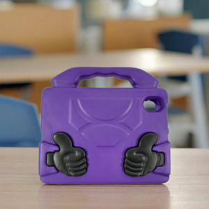 เคสแท็บเล็ต EVA สำหรับ <span class=keywords><strong>iPad</strong></span> Mini 7th A17 <span class=keywords><strong>Pro</strong></span> 2024 Mini 6th A15 2021 ขนาด 8.3 นิ้ว น้ำหนักเบา มีที่จับและขาตั้งนิ้วหัวแม่มือ เหมาะสำหรับเด็ก - Product Image 6