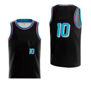 2024 dernier échantillon de logo personnalisé maillot de basket-ball mode célèbre haute qualité hommes maillot de joueur de basket-ball à vendre OEM - Product Image 1