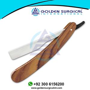 Navaja de Afeitar Clásica de Hoja Recta Personalizada para un Afeitado Profundo, Calidad de Salón, Corte de Barba Masculino Profesional - Product Image 4