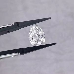 Exclusif IGI certifié VS2 Clarity F Color Lab Grown Pear Shape CVD Stone Diamonds Anniversary Gifts-Ring and Pendant Designs - Product Image 1