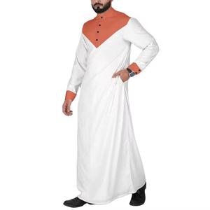 Nuevo precio de fábrica elegante bordado túnica larga Thobe hombres musulmanes Al Haramain Jubba para hombres árabe Thobe túnicas Jubba dishdasha - Product Image 5