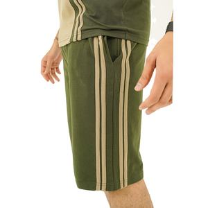 Ensemble de vêtements d'été deux pièces avec logo personnalisé pour hommes, ensemble de survêtement d'été deux pièces polo et short pour hommes - Product Image 5