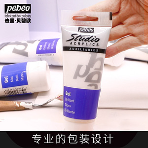 <span class=keywords><strong>Pebeo</strong></span> 500/1000ml Studio Acrylic Blending Auxiliary Bindex Medium pour peinture <span class=keywords><strong>acrylique</strong></span> Fantasy Bright Adhesive - Product Image 5