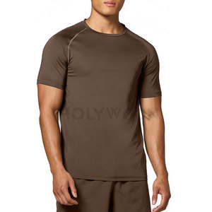 Camiseta Deportiva Ajustada de Punto para Hombre, Absorbe la Humedad, Secado Rápido, Ligera, Cómoda, para Gimnasio, Entrenamiento, Running, Ropa Deportiva - Product Image 5